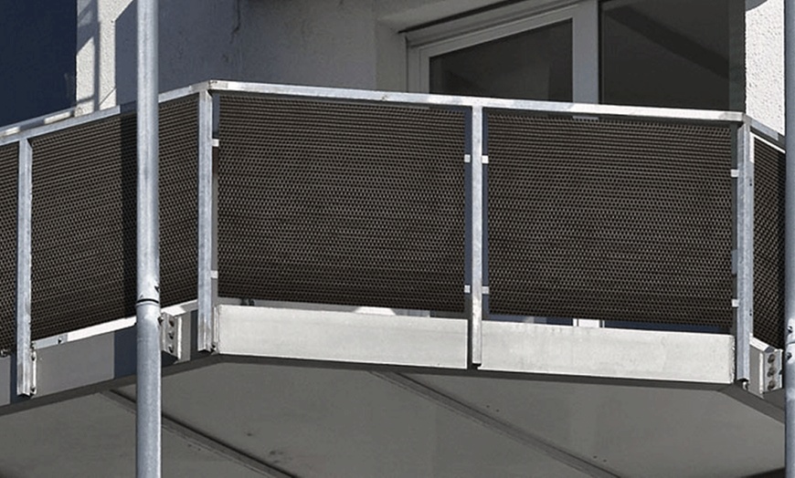 Image 8: Wicker Balcony or Fence Screen