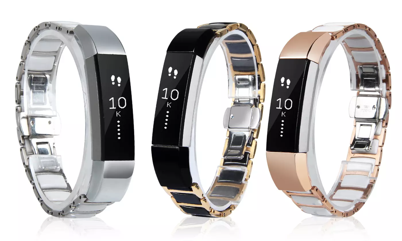 Fitbit Alta Metal Link Replacement Bracelet Band - Primary Image