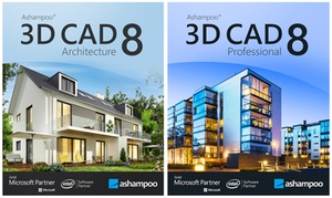 Ashampoo 3D CAD Architecture or Professional 8 PC Perpetual License