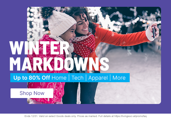 WINTER MARKDOWNS