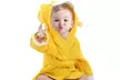 1x oder 2x Bademantel für Babys aus reiner Baumwolle im Tiermuster nach Wahl - Second Medium