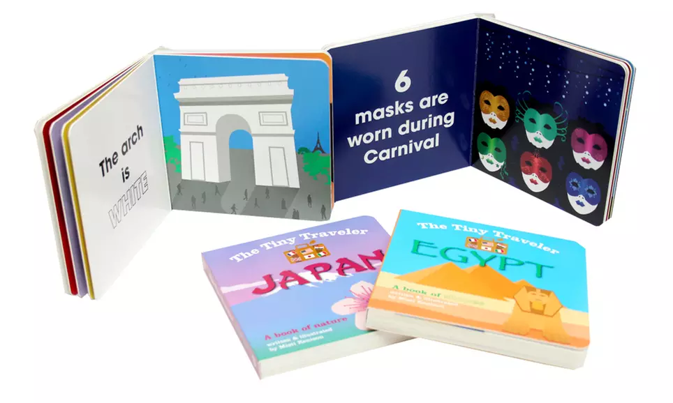 The Tiny Traveler Board Book Set (4-Piece) - Primary Image