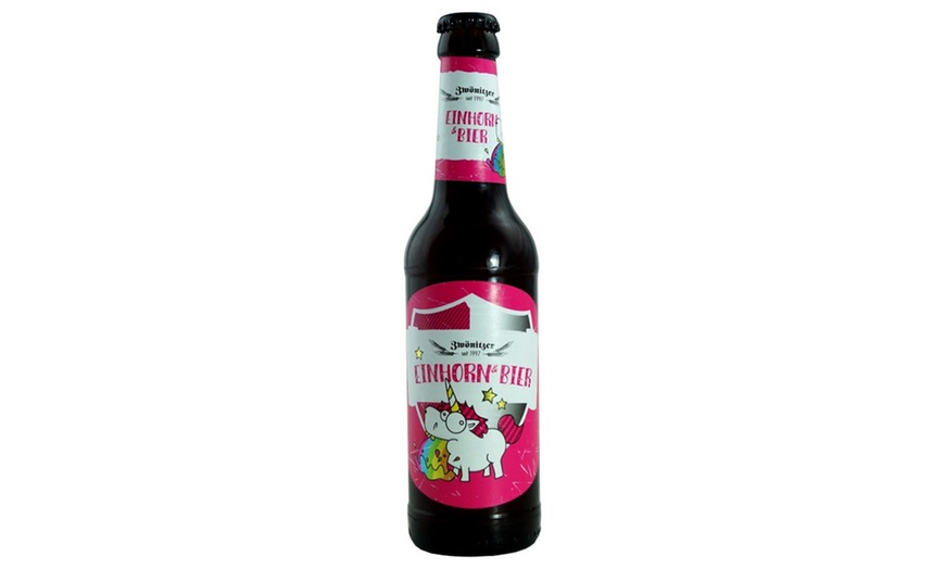 Image 4: 12 33cl Bottles of Pink Unicorn Beer