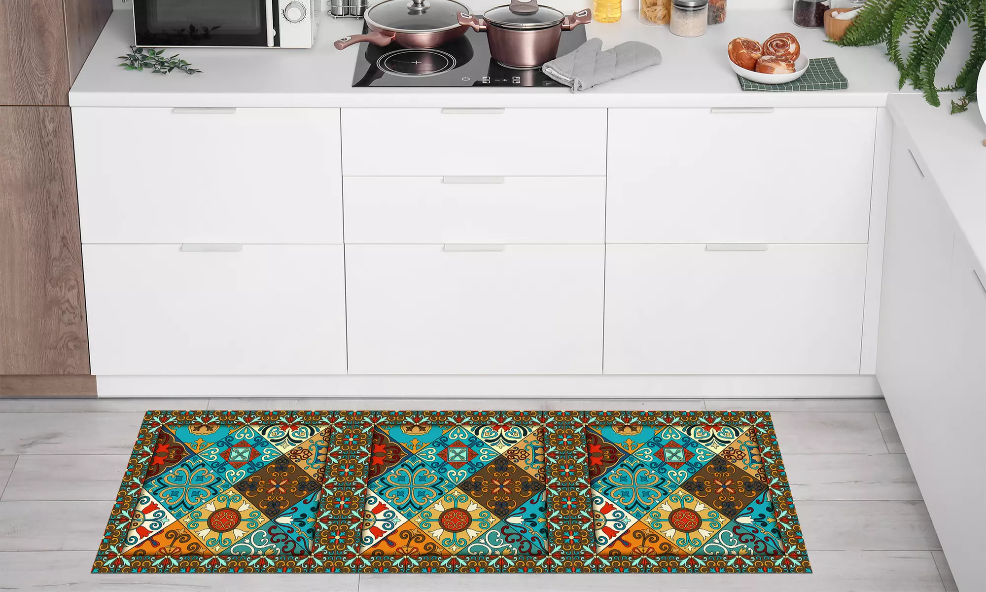 Tappeto passatoia da cucina antiscivolo Made in Italy