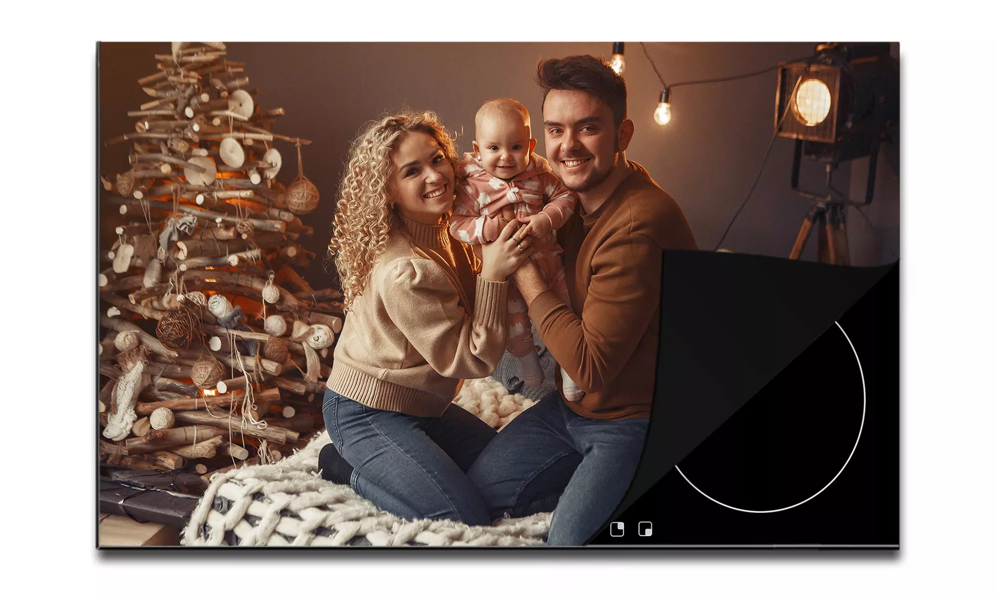 Maak je kookplaat uniek met een inductiebeschermer met jouw eigen foto