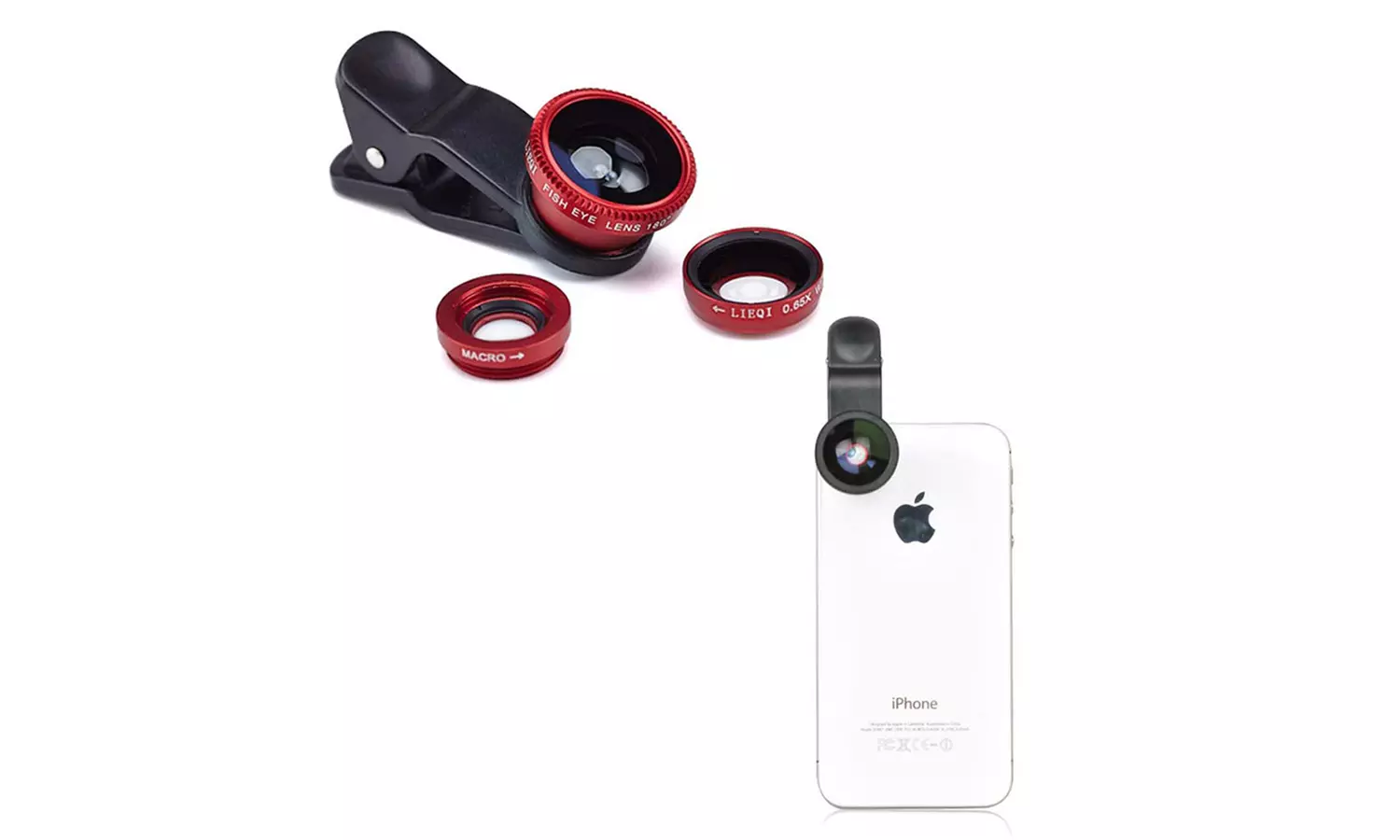 Universal Clip-On 3-in-1 Camera Lens - Second Medium