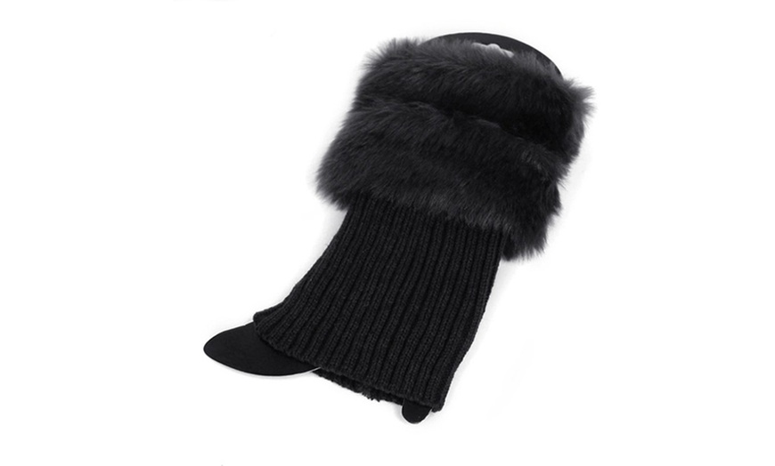 Image 5: Warm Fur Socks for Boots