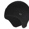 Image 10: Mens Winter Warm Knit Fleece Lined Beanie Hat with Ear Flaps