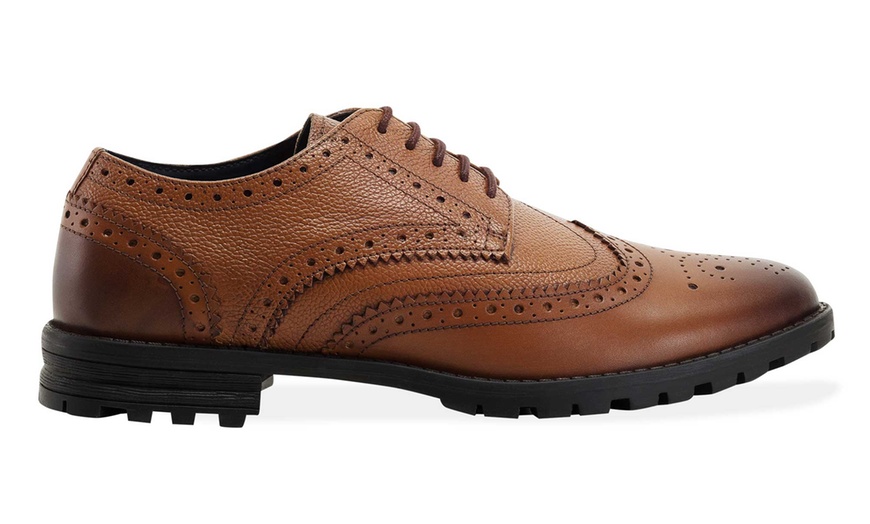 Image 4: Men's Leather Chunky Brogues