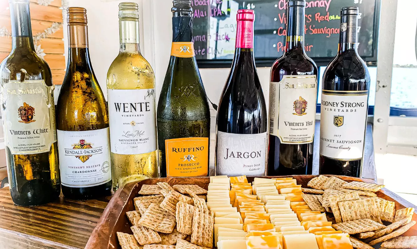 Wine Tasting Cruise for Two, Four, or Six at Florida Water Tours (Up to 10% Off) - Second Medium