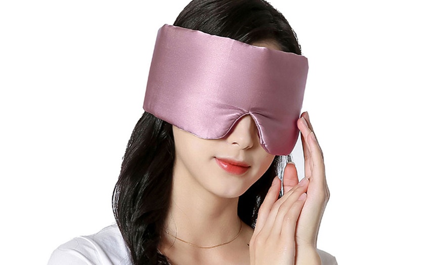 Image 8: Face-Hugging Padded Sleeping Eye Mask