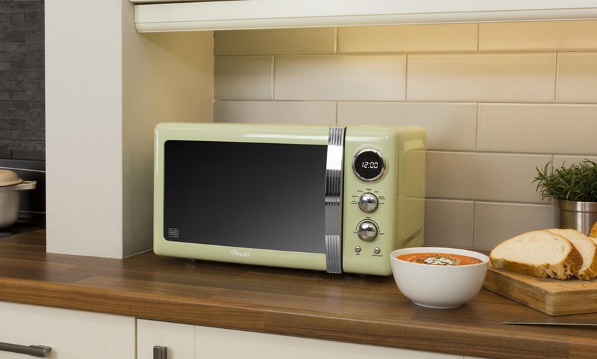 Image 11: Swan Retro Digital Microwave