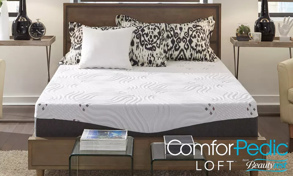 ComforPedic Loft from BeautyRest 14" Premium NRGel Memory Foam Mattress (Made in the USA) - Primary Image