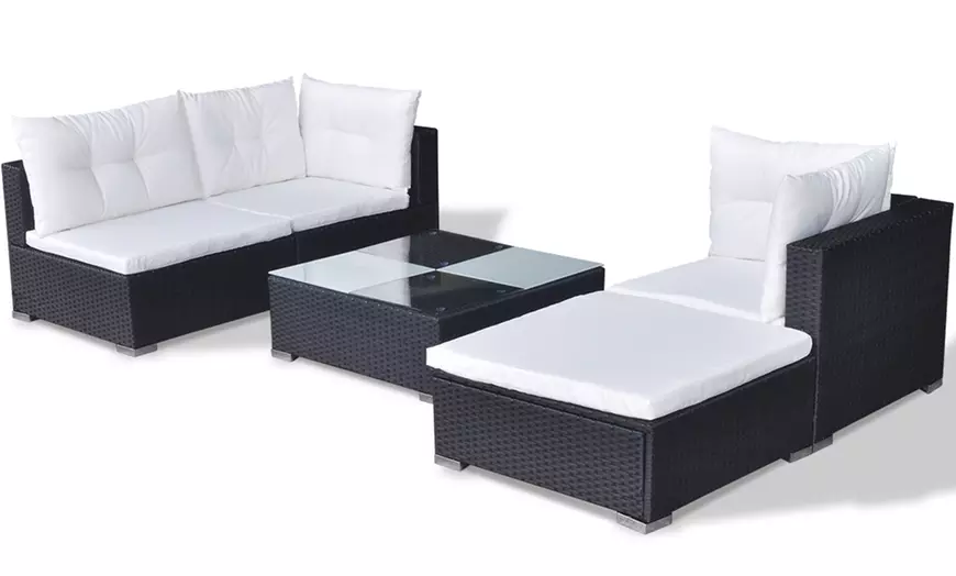 Image 16: Tuinset poly rattan