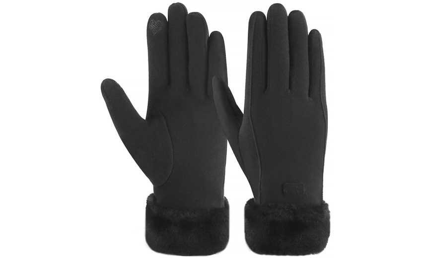 Image 7: 1 ou 2 paires de gants pour femmes avec fonction tactile