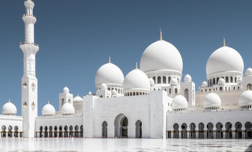 Image 1: The Marvels of Abu Dhabi: City & Temple visits by Desert Vibes Tourism