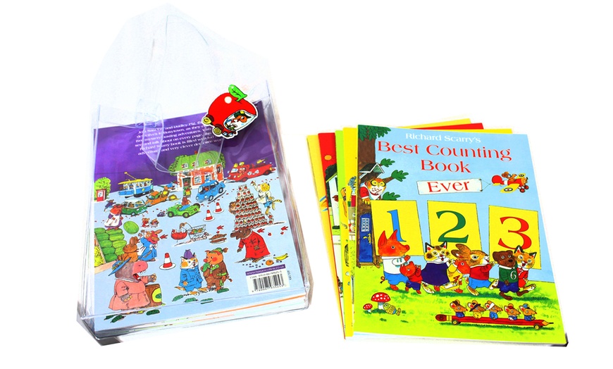 Image 3: Richard Scarry's 10-Book Set