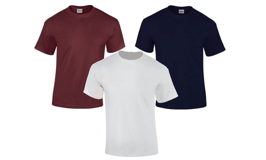 Image 2: Pack de t-shirts homme basiques