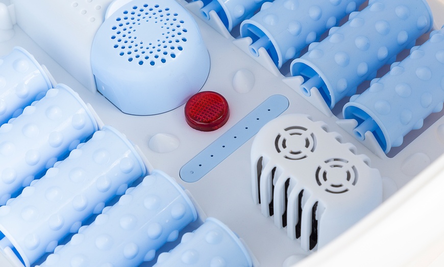 Image 8: InnovaGoods inklapbare voetspa met rollen en hydromassage 