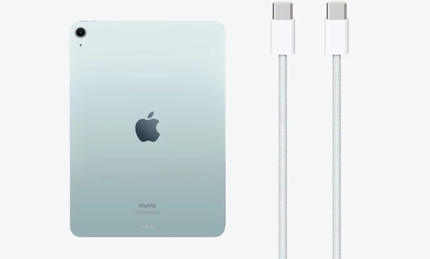 Image 3: Apple iPad Air (2024) 13'' M2 con 128 GB color azul reacondicionado