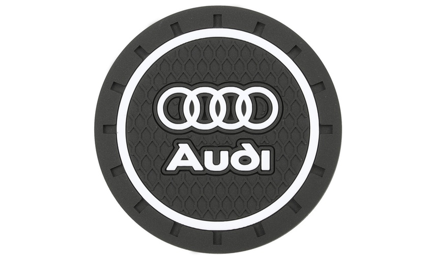 Image 8: Car Logo Silicone Coaster