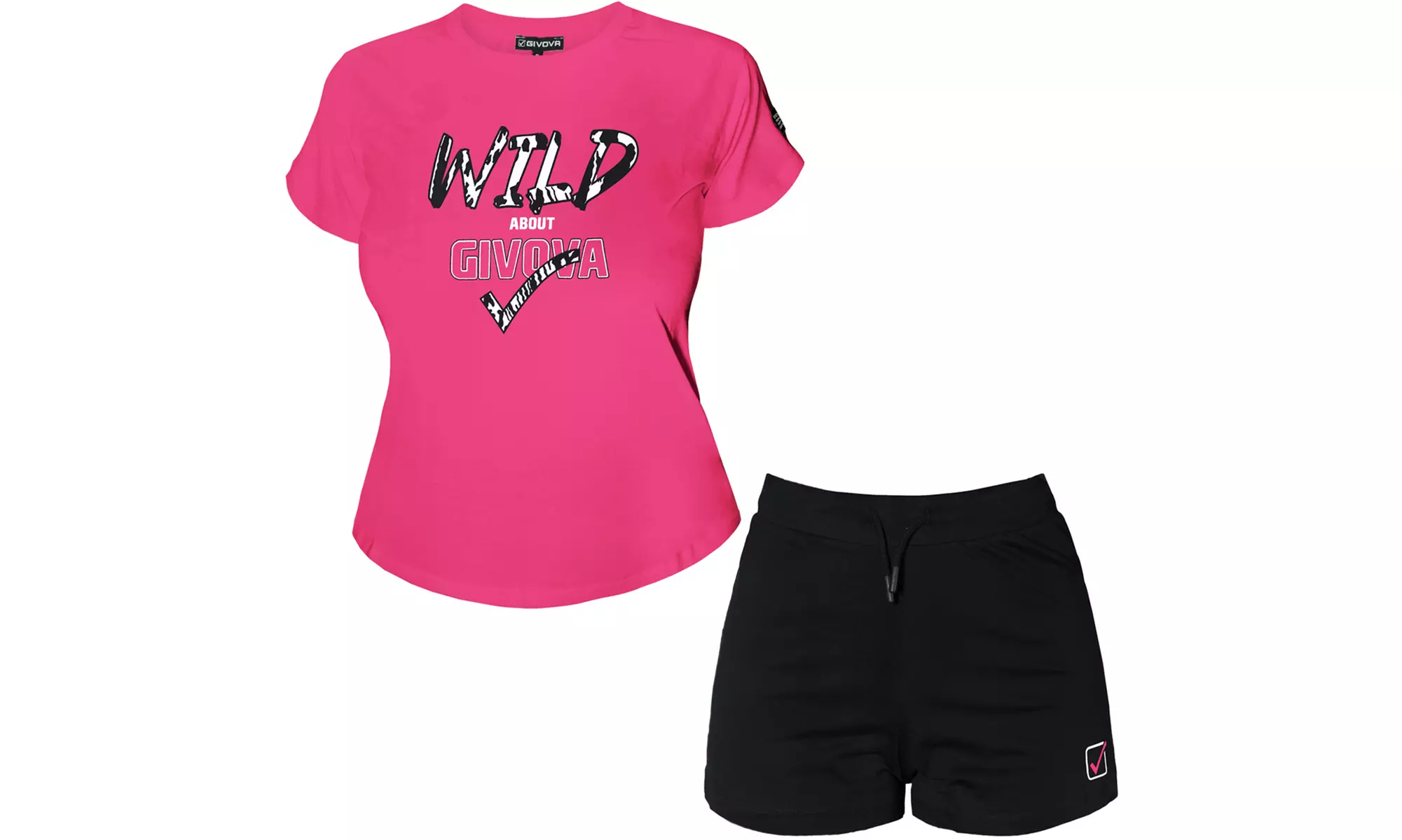 Completo sportivo da donna Givova in 100% cotone