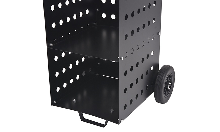 Image 4: Carrello per ciocchi di legno