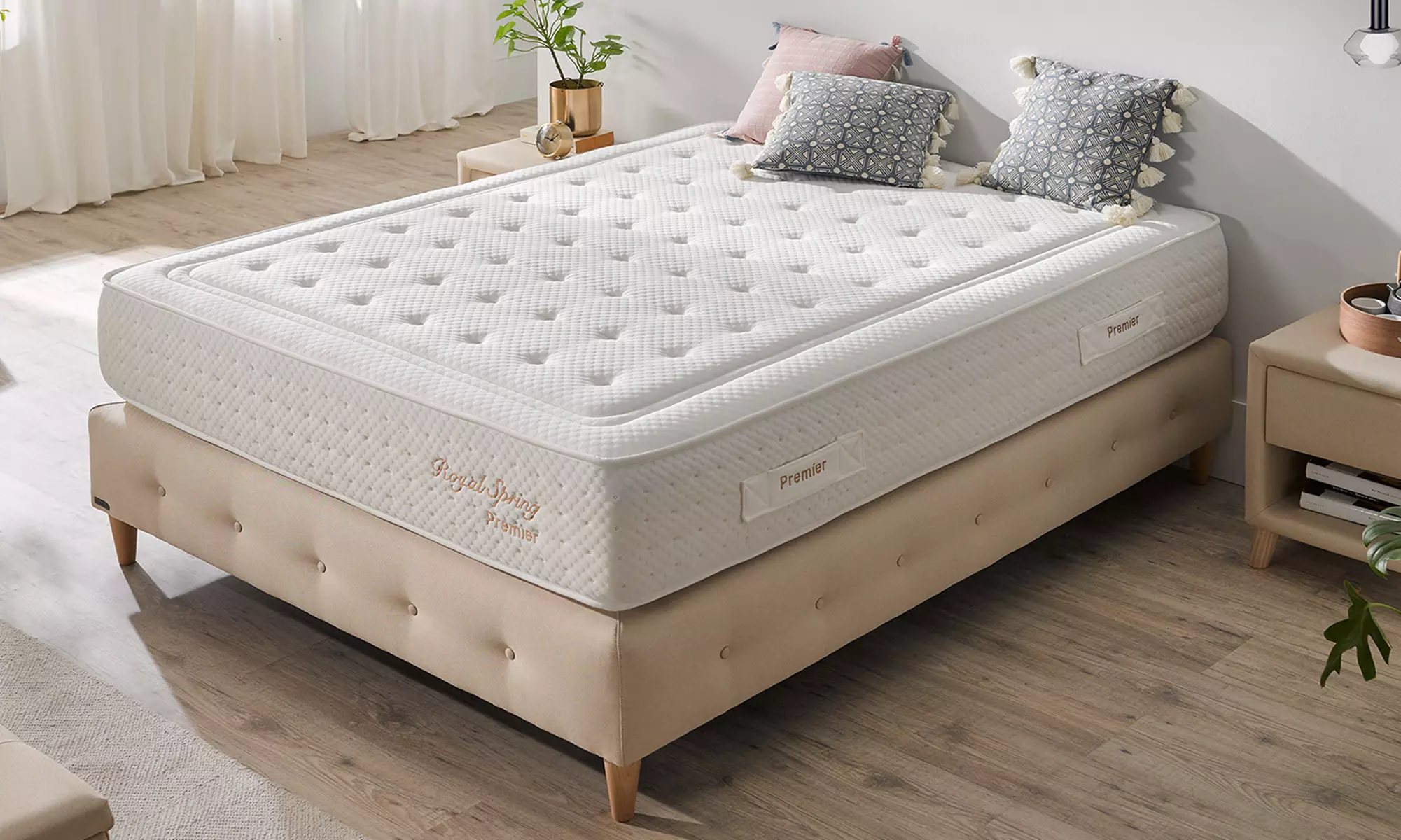 Materasso in gel viscoelastico Royal Spring