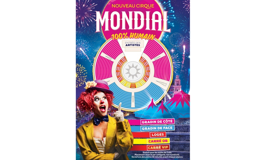 Image 3: Le Cirque Mondial 100% Humain à Montpellier 