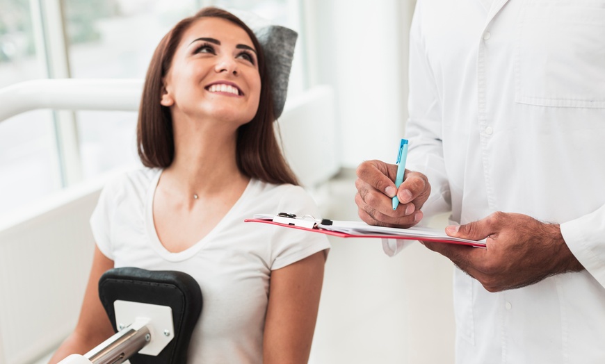 Image 2: Dental Care in One or Two Visits: Dental Exam, Cleaning and X-Rays