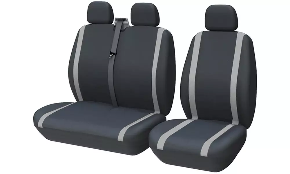 Coprisedili per furgone 3 posti anteriori universali