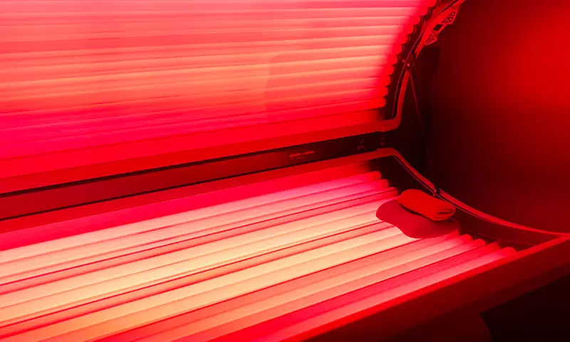 One or Three Red Light and Acne or Anti-Aging Therapy Treatment at Lux Beauty Medical Spa (Up to 47% Off) - Primary Image
