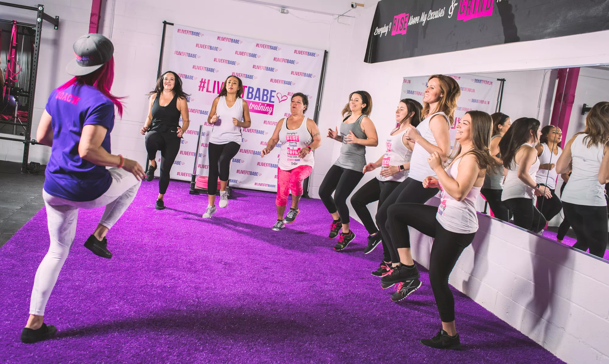 5 or 10 Fitness Boot Camp Classes at #LiveFitBabe Training (Up to 69% Off) - Primary Image