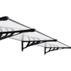 Image 8: All-Weather Plastic Sloped Canopy