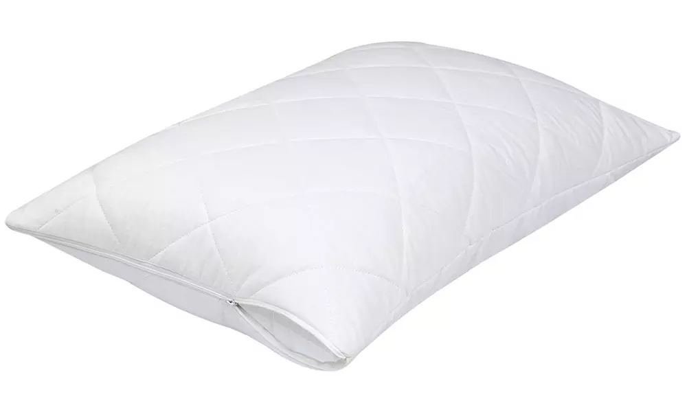 Quilted Protector with Pillow Protector Cases Set