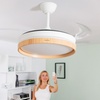 Image 5: InnovaGoods Deckenventilator mit LED-Licht