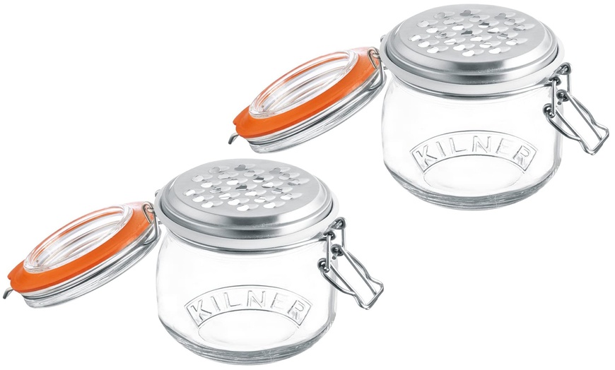 Image 3: Kilner Grater and Juicer Two Jar Sets