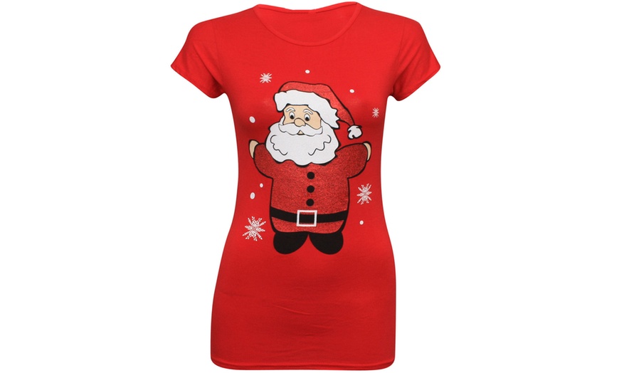 Image 7: Women's Christmas T-Shirt