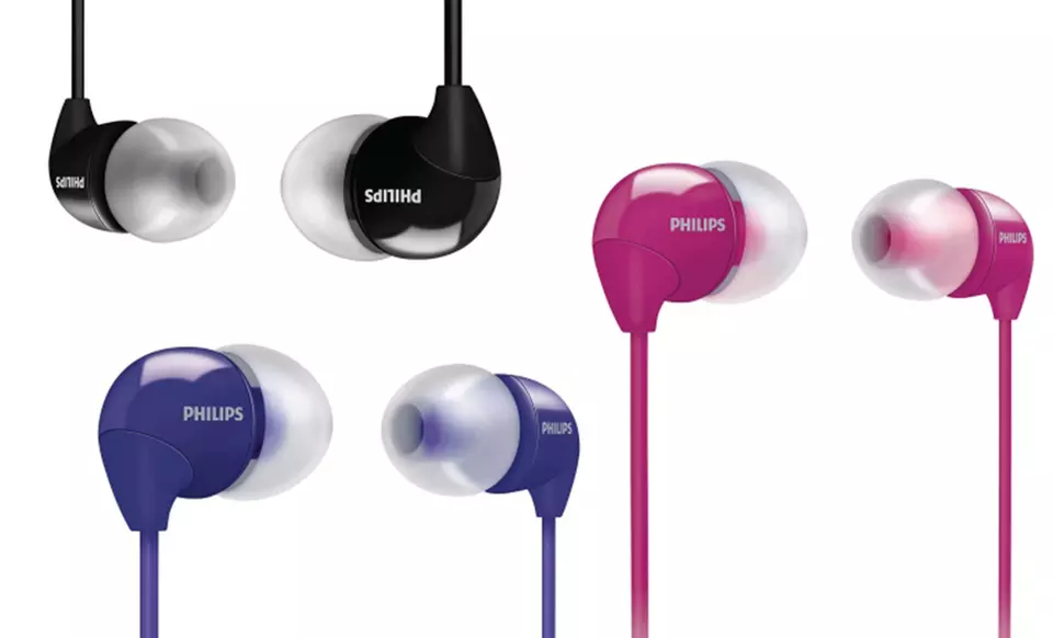 Philips in-Ear Headphones (SHE3590). Multiple Colors Available. - Primary Image