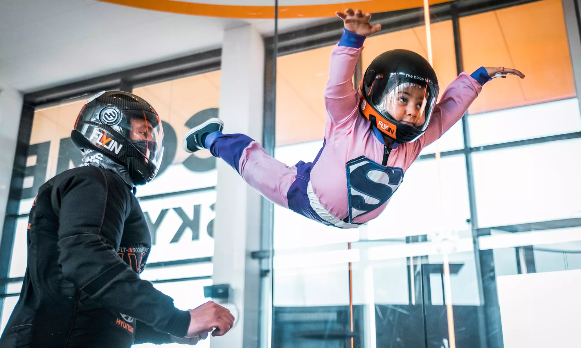 Flug-Paket inkl. Helm und Getränk