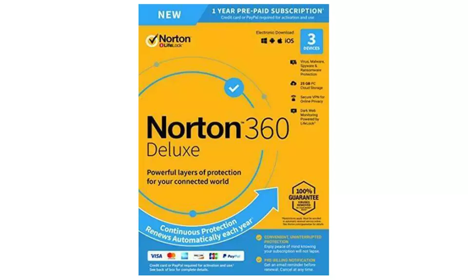 Norton 360 Standard or 360 Deluxe 2023 1-Year Subscription for 1 or 3 Devices - Image 3