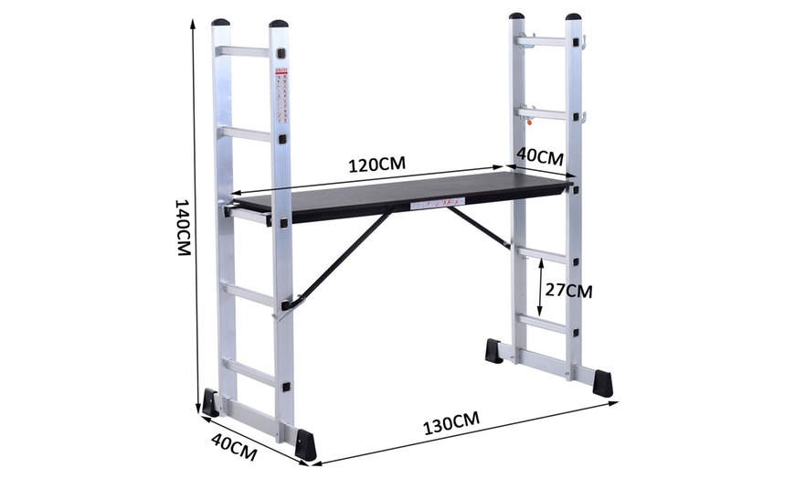 Image 24: HomCom Stepladder Selection