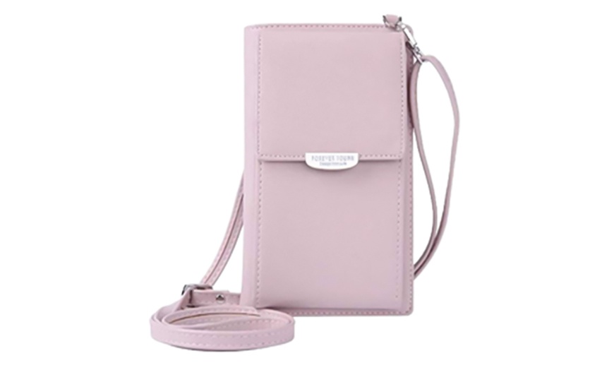 Image 6: Multifunctional Crossbody Phone Wallet Shoulder Bag