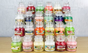 Six Yankee Candle Small Jars