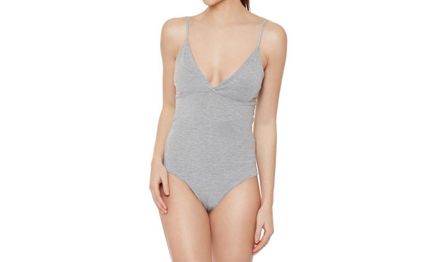 Image 2: Oops Strappy Leotard Bodysuit