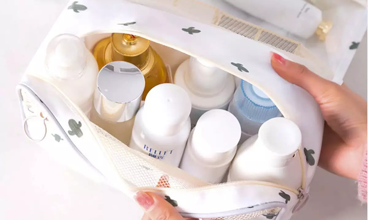 1 o 2 borse porta cosmetici