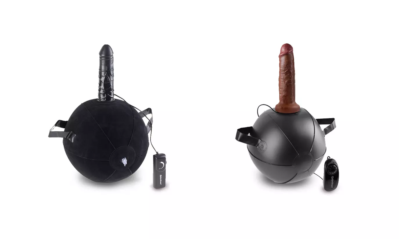Pipedream Vibrating Mini Sex-Ball with Dong
 - Primary Image