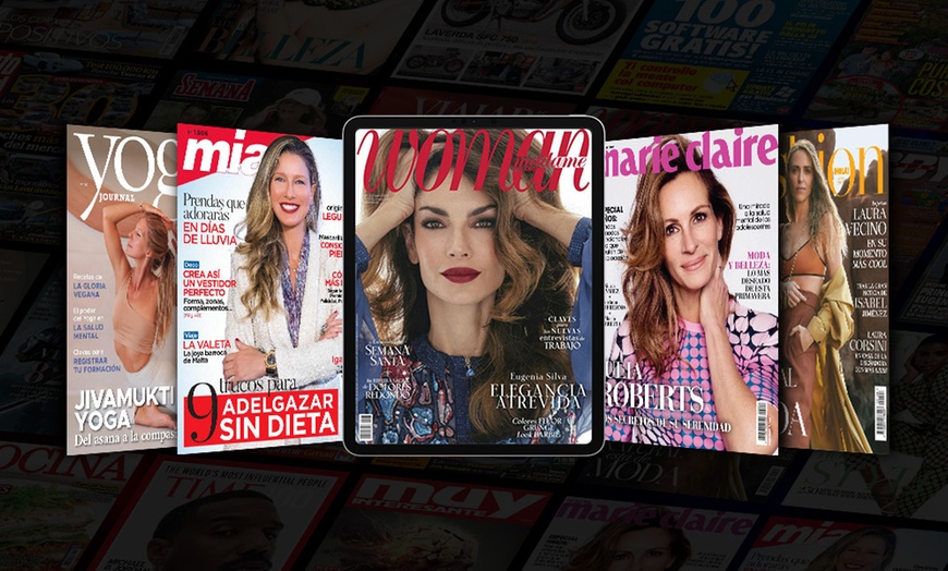 Image 3: Suscripción a paquetes de revistas internacionales con Magzter