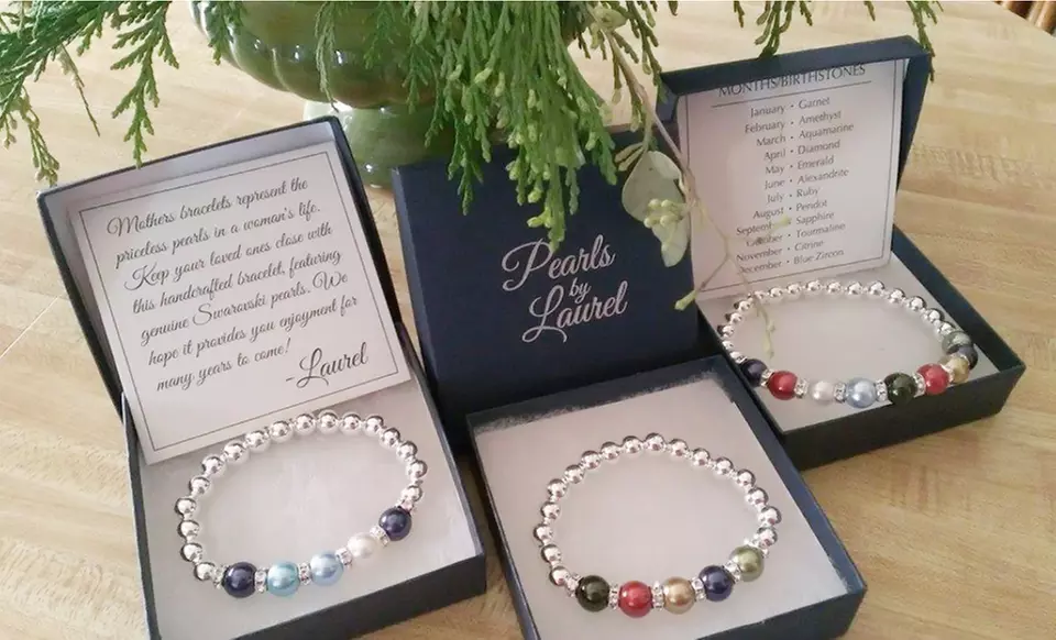 52% Off a Swarovski Mother's Pearl Bracelet from Pearls by Laurel - Second Medium