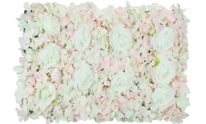 Image 1: Flower Wall Hire